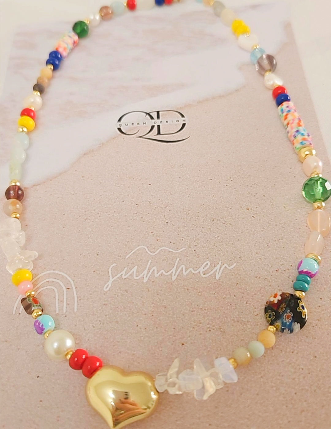 Necklace vibra summer