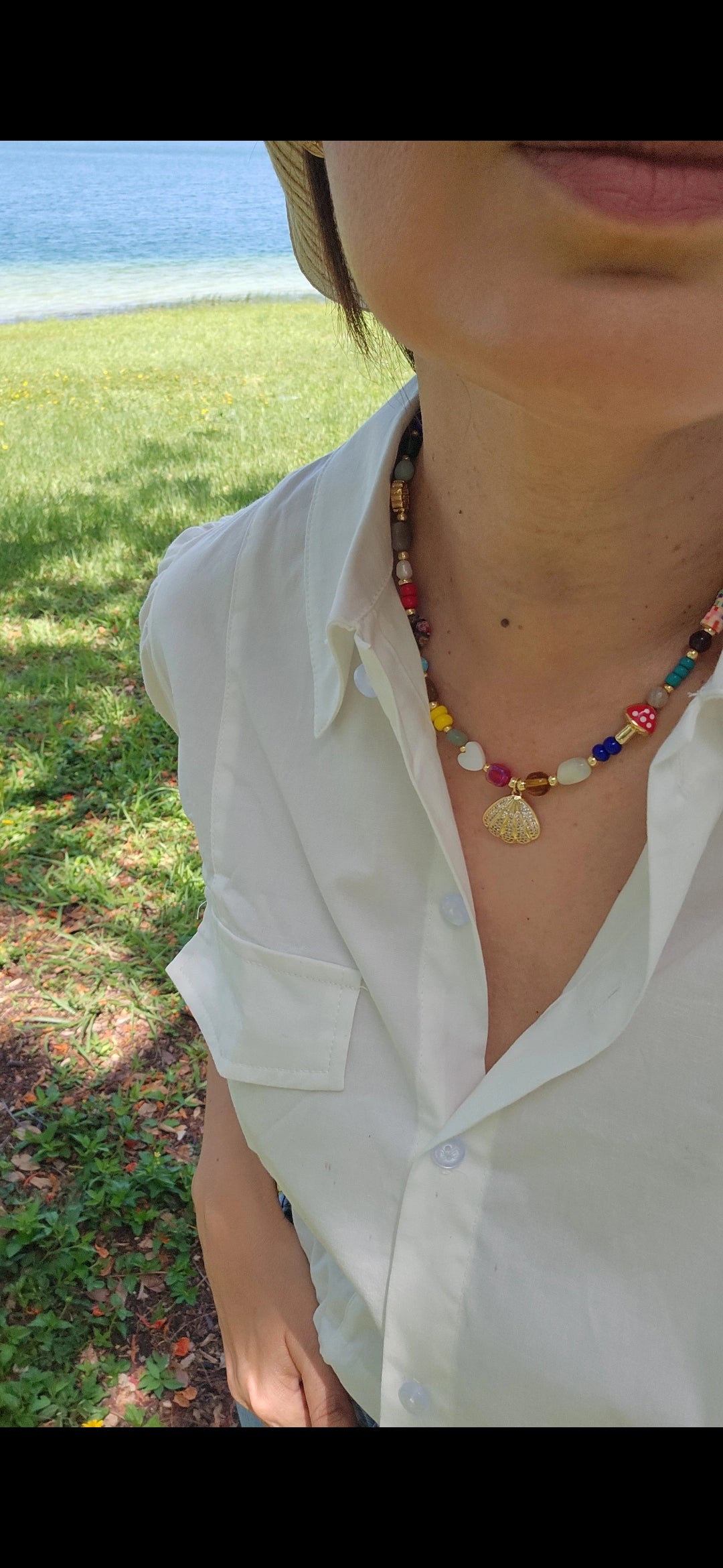 Necklace vibra colors