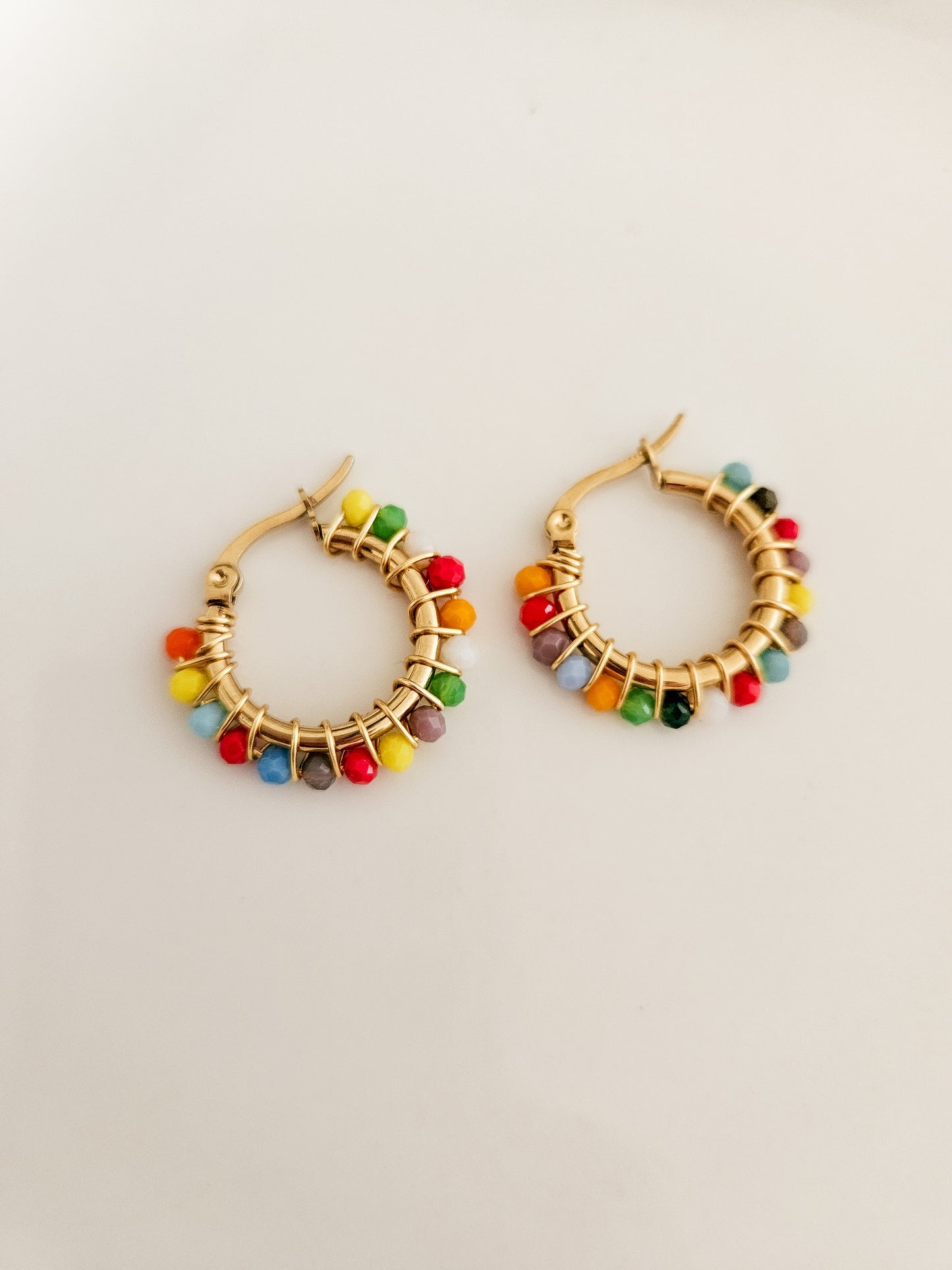 Colored Hoops
