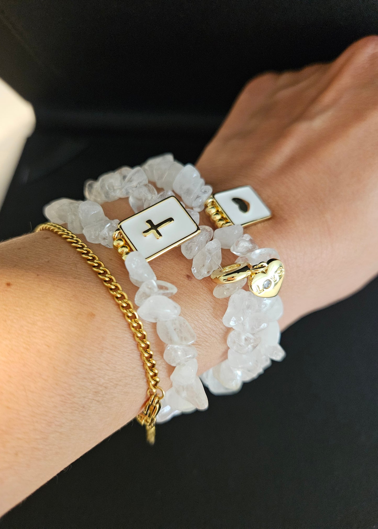 Bracelet Cristal Gold