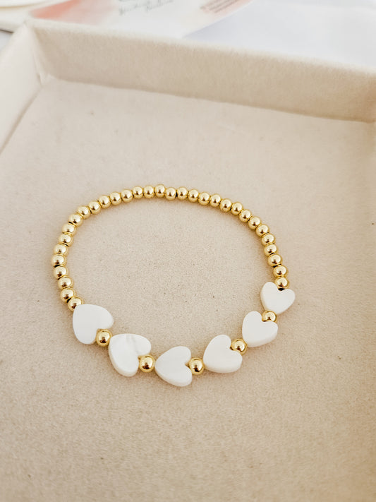 Love gold bracelet